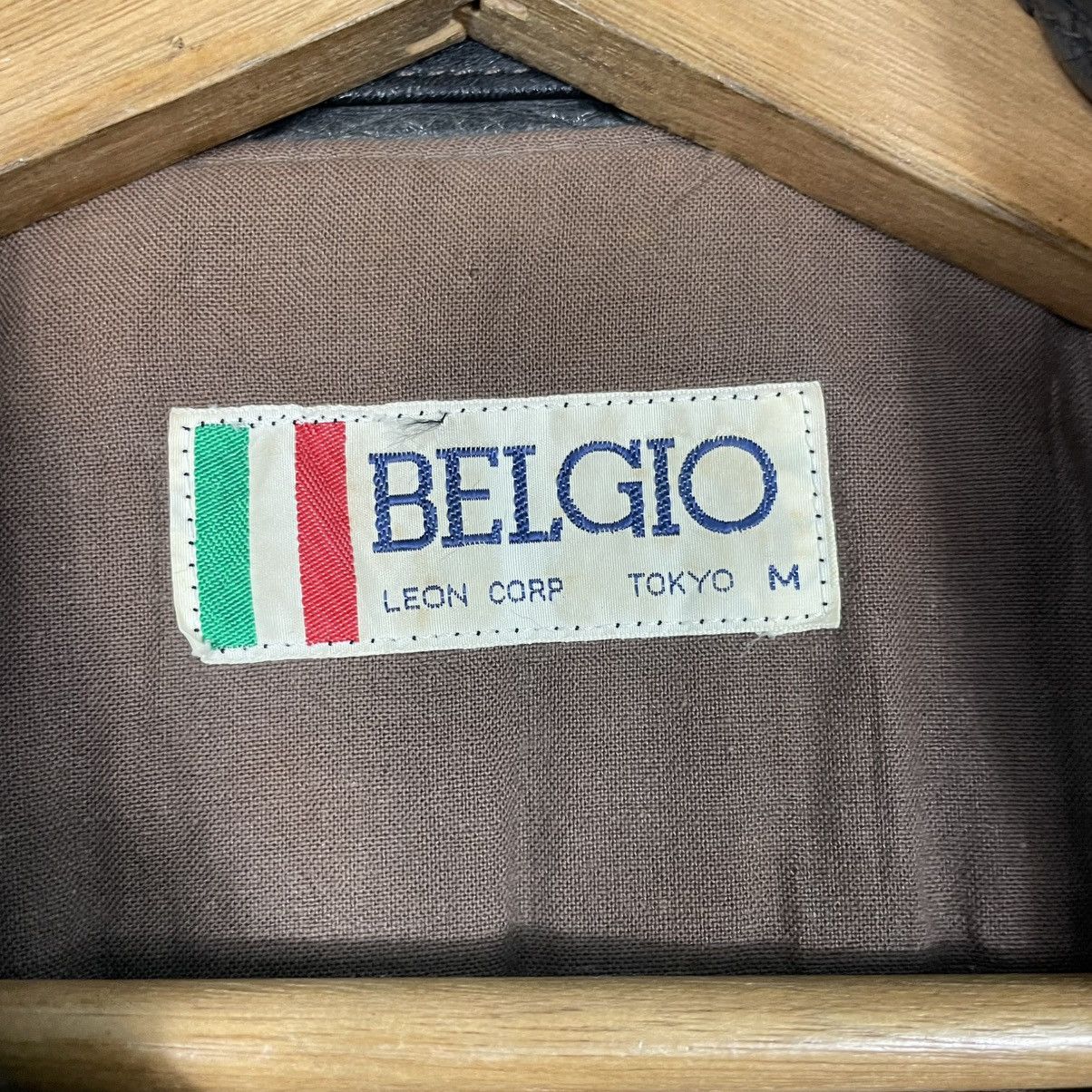 Other Vintage Belgio Leather Jacket Size US M / EU 48-50 / 2 - 16 Thumbnail