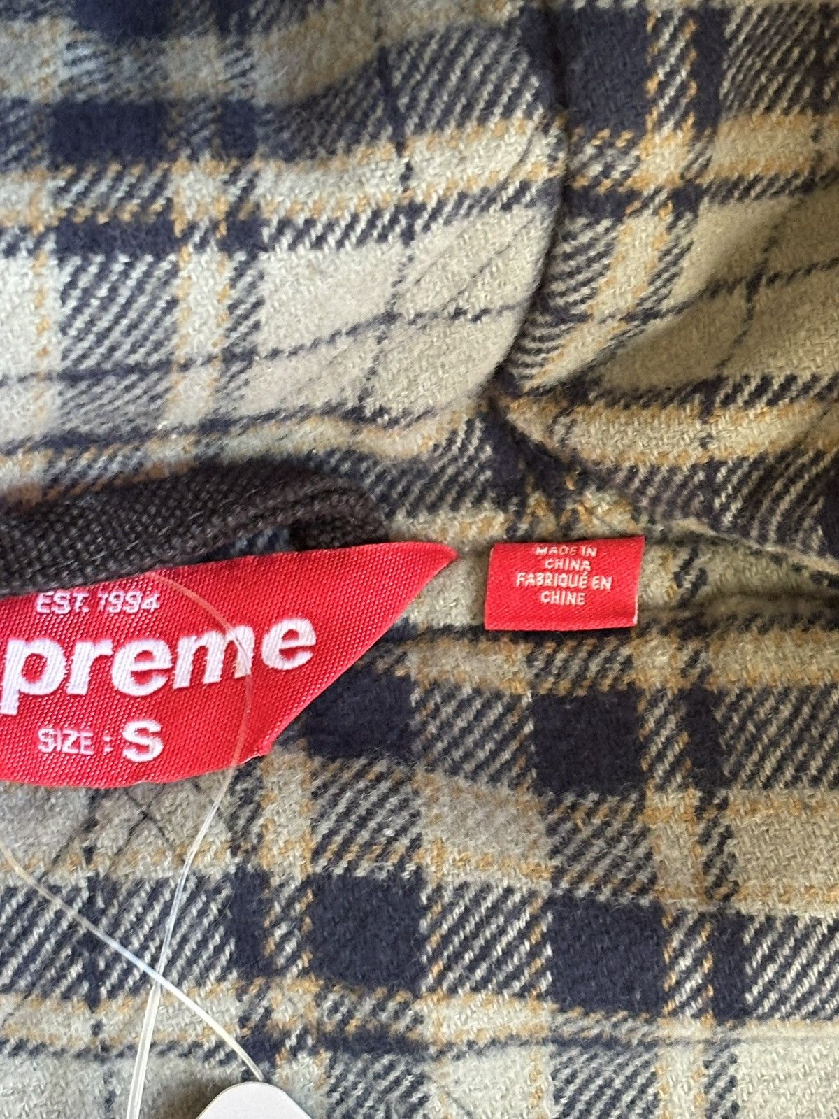 Supreme Supreme Reflective Arc Hooded Work Jacket Black FW25 Size US S / EU 44-46 / 1 - 13 Thumbnail