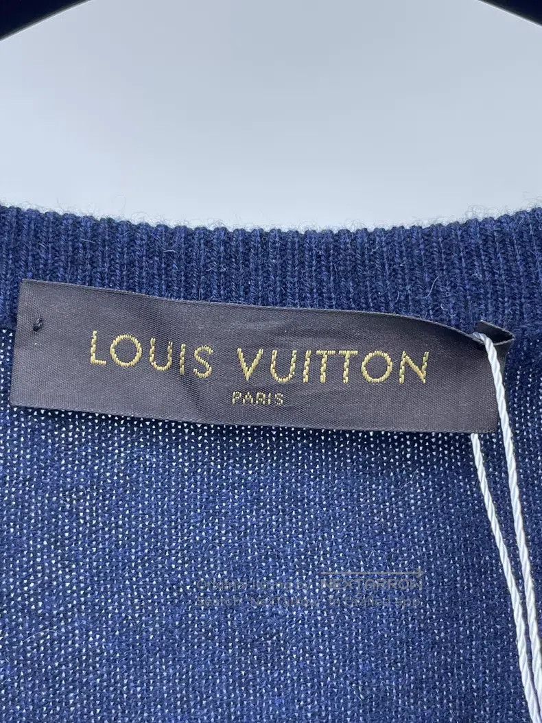 Louis Vuitton Louis Vuitton Navy blue cashmere sweater Size US XL / EU 56 / 4 - 5 Thumbnail