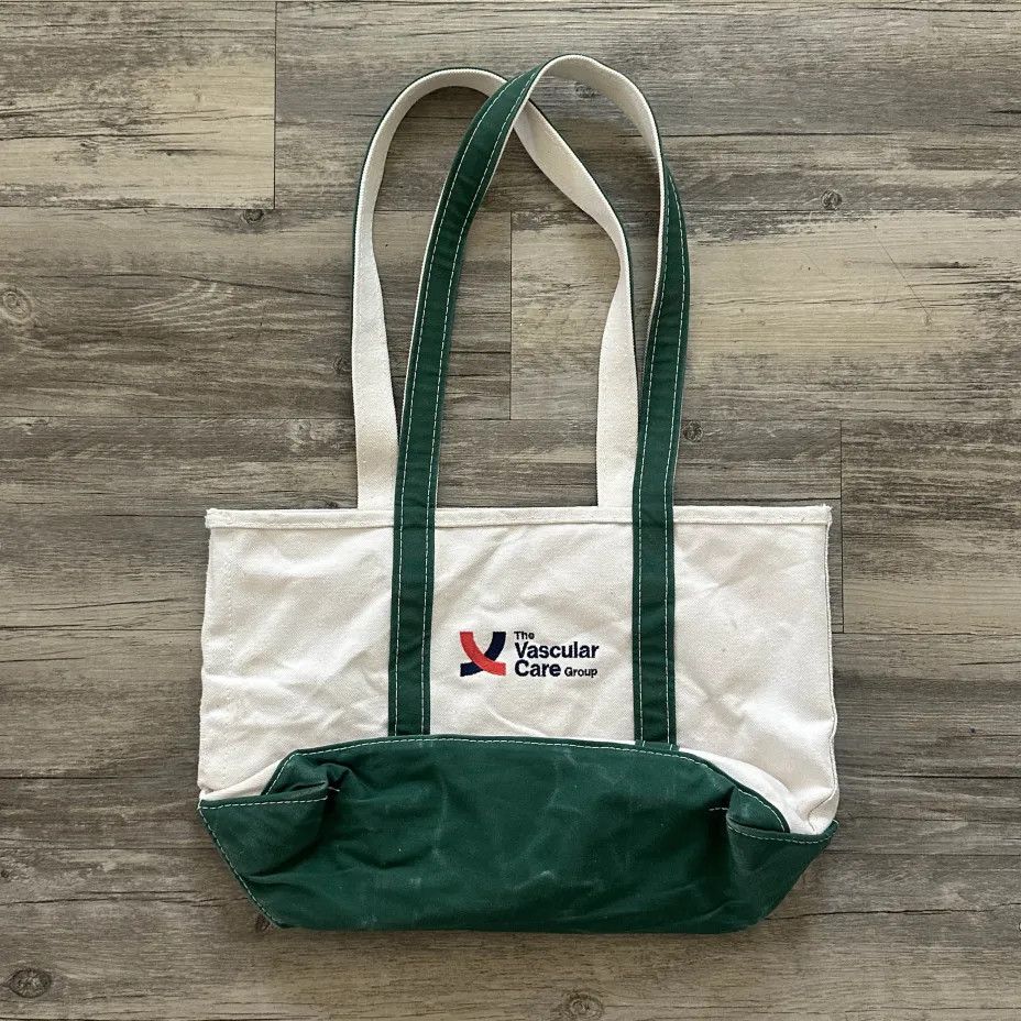 L.L. Bean Vintage L.L. Bean Boat And Tote Green Canvas Tote Bag Size ONE SIZE - 2 Thumbnail