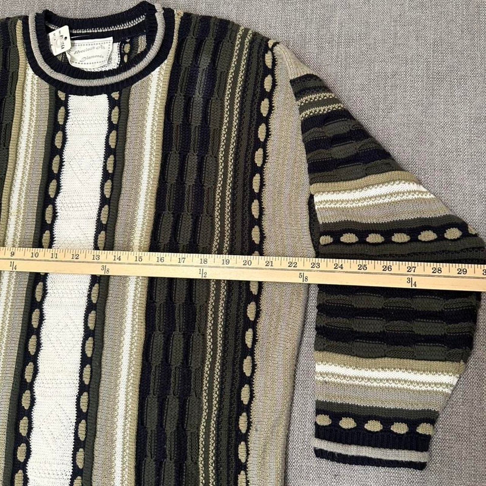 Vintage Vintage 3D Knit sweater Size US M / EU 48-50 / 2 - 4 Thumbnail