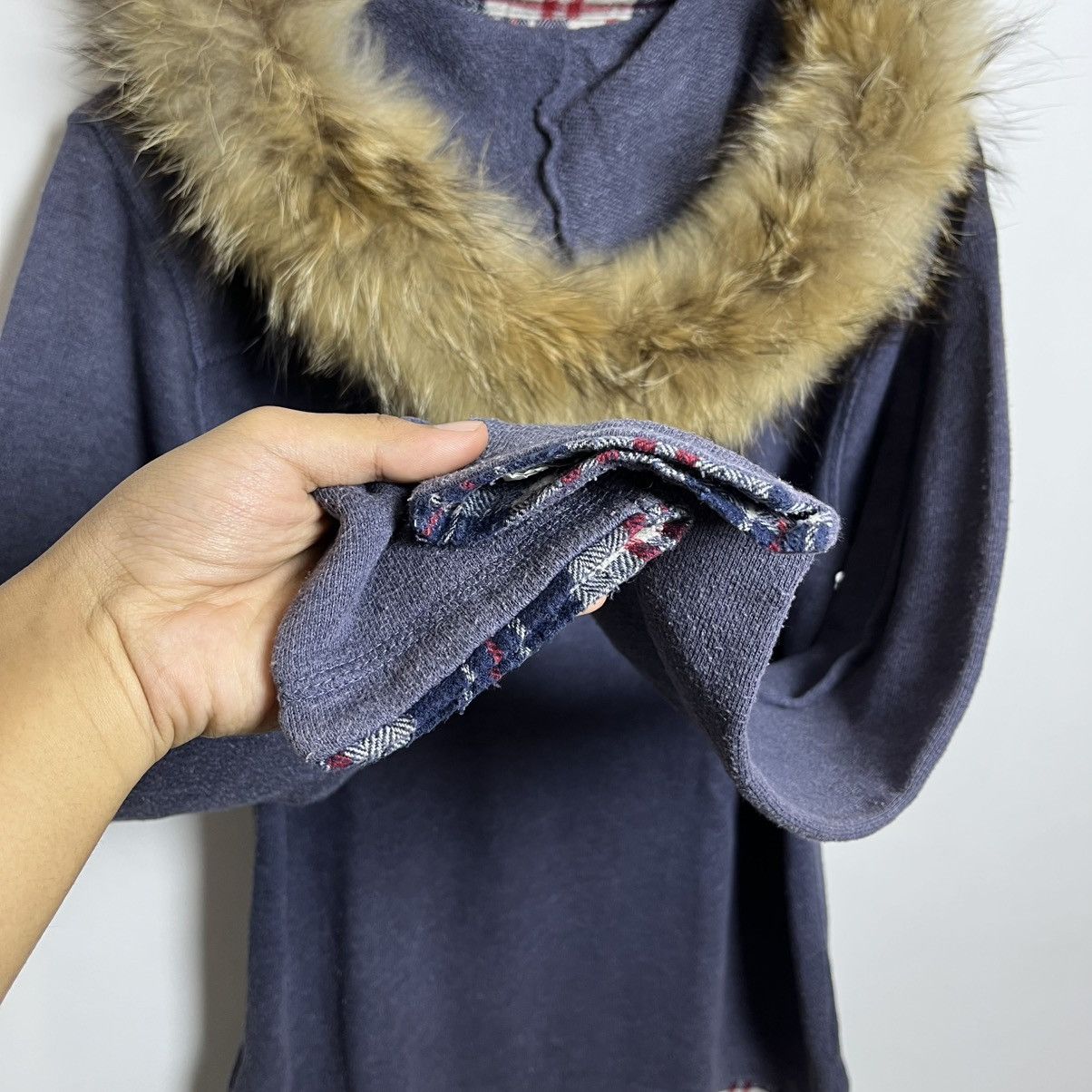 Hysteric Glamour Florida Faux Fur Double Layer Hoodie Japan LGB If6w9 Style Size US L / EU 52-54 / 3 - 16 Thumbnail