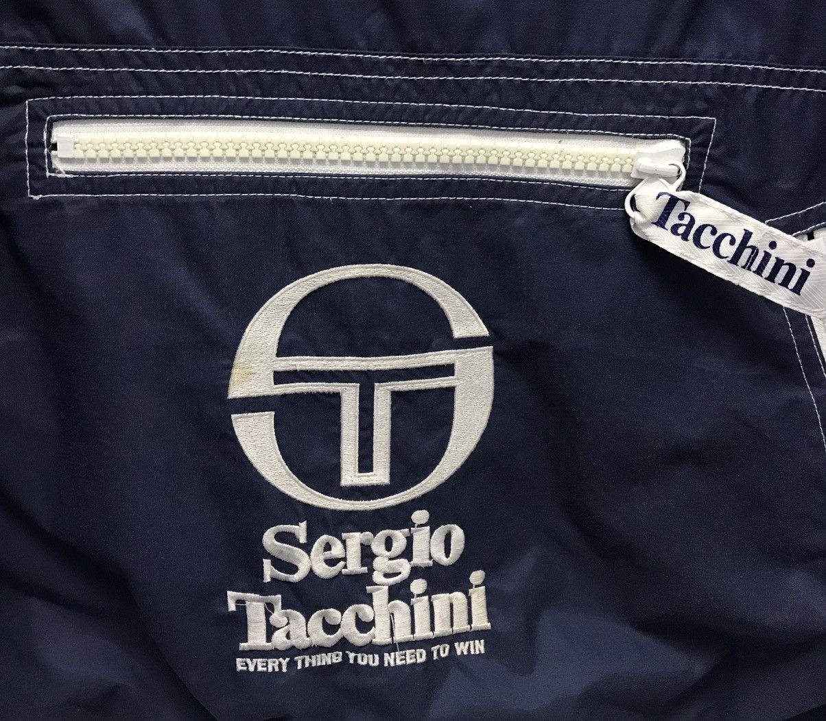 Sergio Tacchini × Vintage Vintage Sergio Tacchini Sport Jacket Hoodie Size US L / EU 52-54 / 3 - 5 Thumbnail