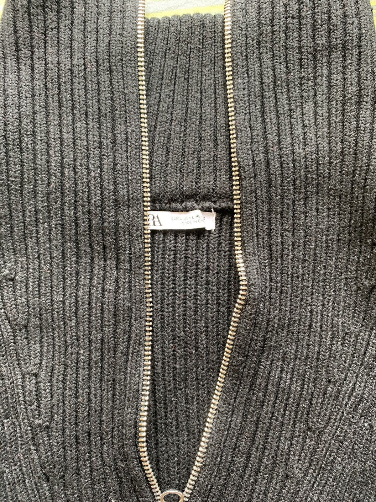 Zara black knit sweatshirt, heavy Size US M / EU 48-50 / 2 - 2 Thumbnail