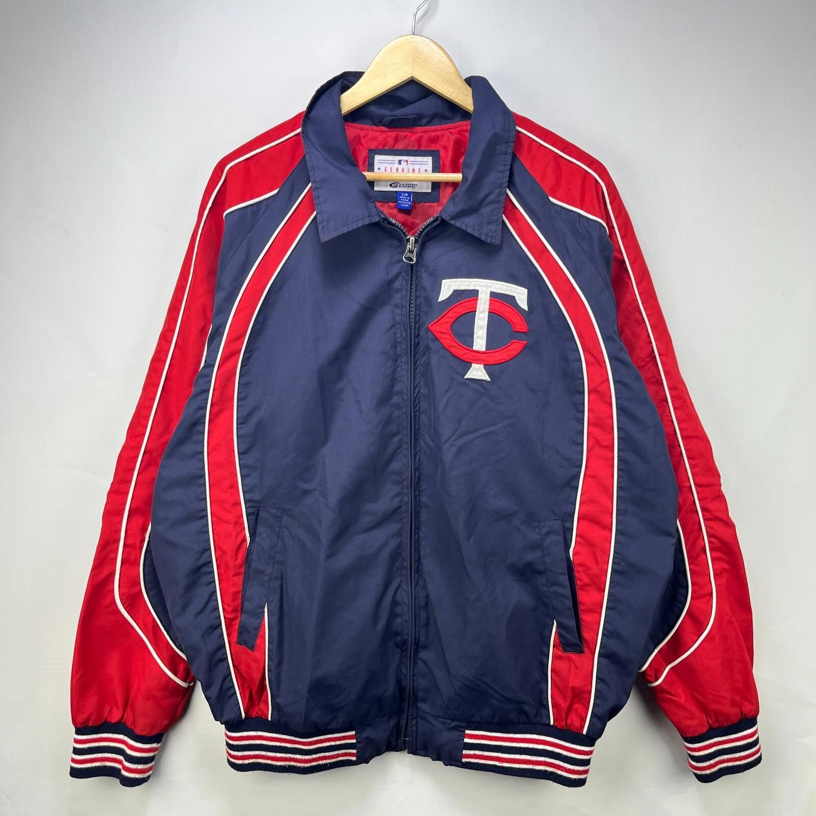 MLB Vintage MLB Minnesota Twins Windbreaker Jacket Large Size US L / EU 52-54 / 3 - 1 Thumbnail