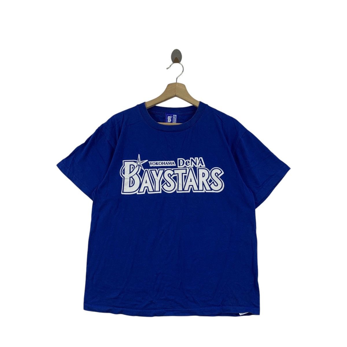 Vintage YOKOHAMA DENA BAYSTARS Yamasaki 2019 Series Tee Shirt Top Size US L / EU 52-54 / 3 - 1 Thumbnail