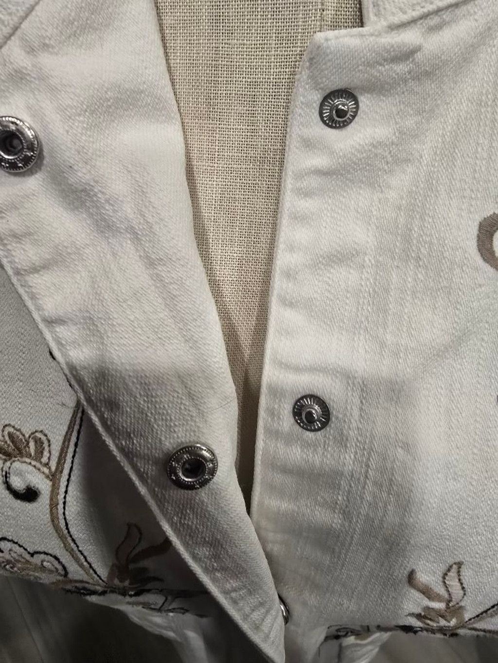 Other Women's Dressbarn White Embroidered Jacket Plus 18W Size XXL / US 16-18 / IT 52-54 - 7 Thumbnail