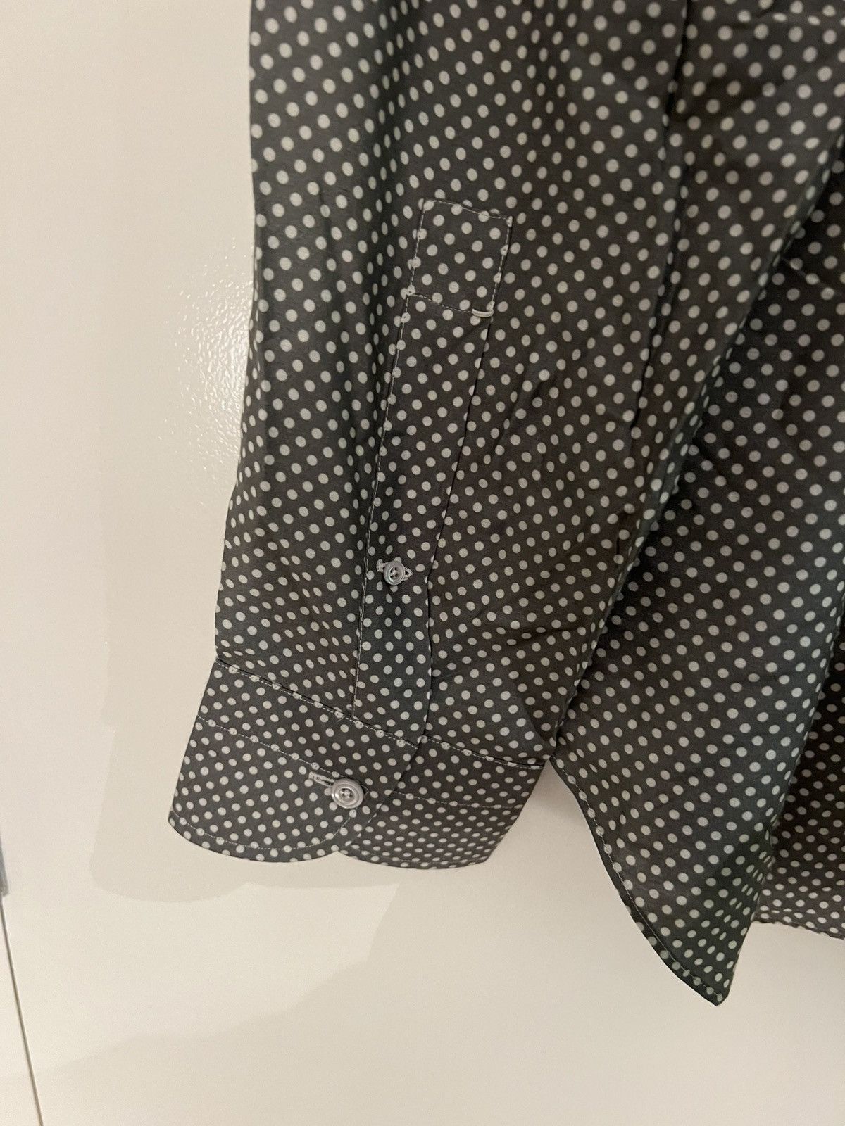 Tom Ford Tom ford Dalmatian black white casual shirt Size 15/5 39 Size US M / EU 48-50 / 2 - 6 Thumbnail