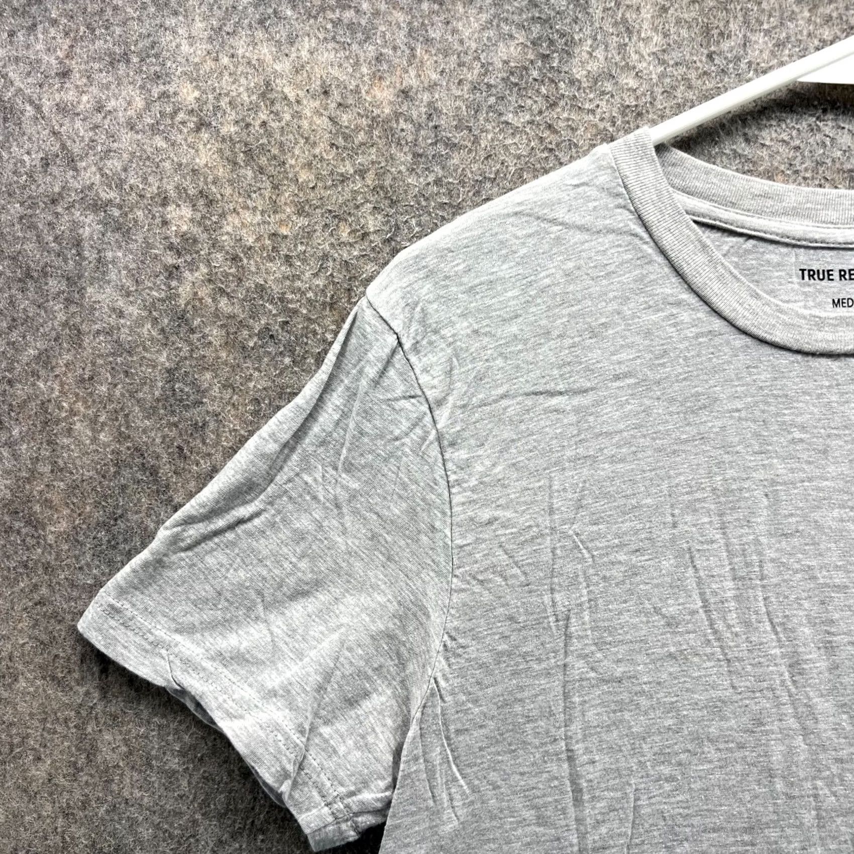 True Religion True Religion Shirt Men Medium Adult Gray Black Casual Tee Crewneck Horse Shoe Size US M / EU 48-50 / 2 - 6 Thumbnail