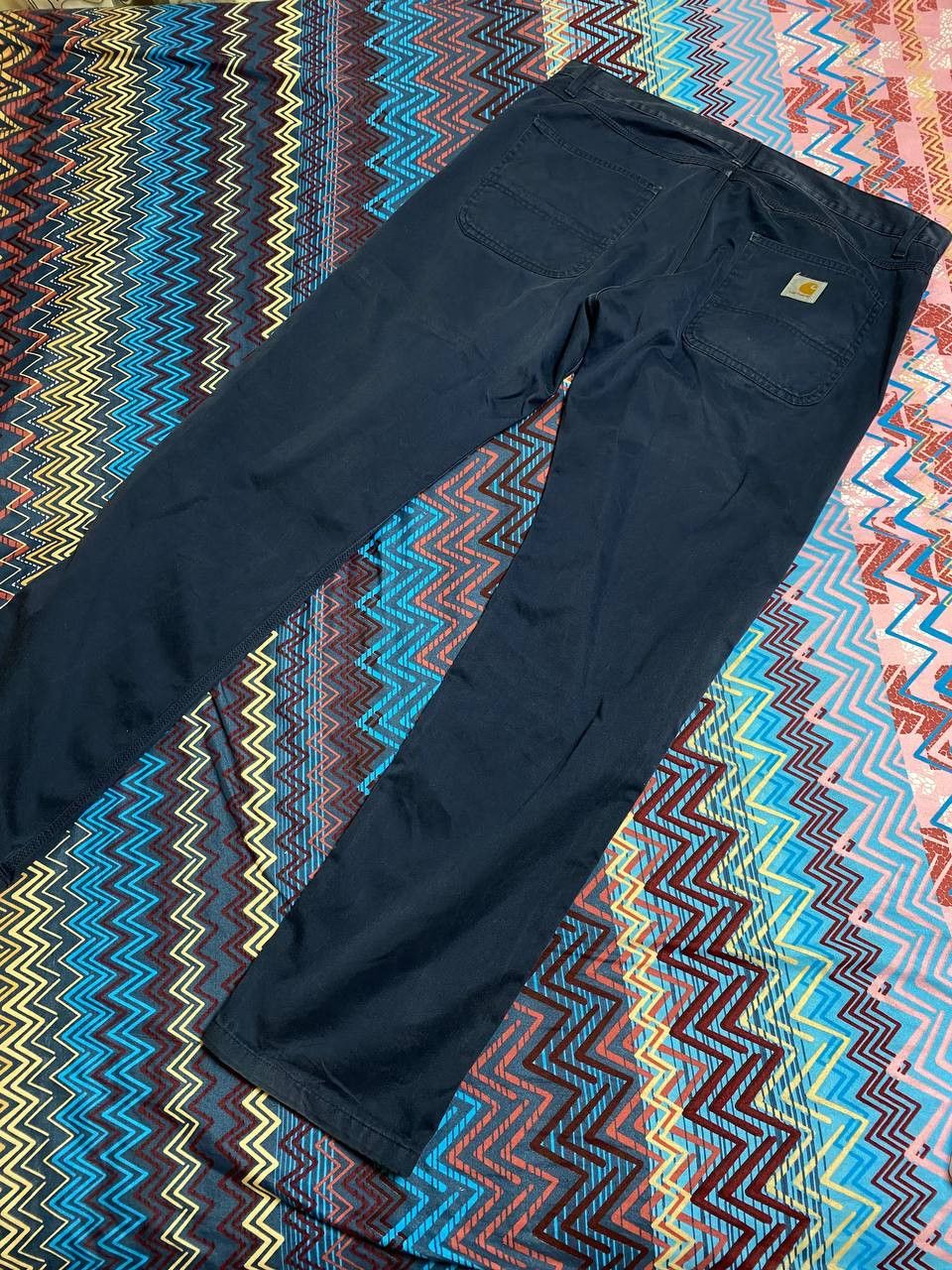 Carhartt × Carhartt Wip VINTAGE Carhartt Wip BAGGY MUDWASH JEAN Size US 38 / EU 54 - 9 Thumbnail