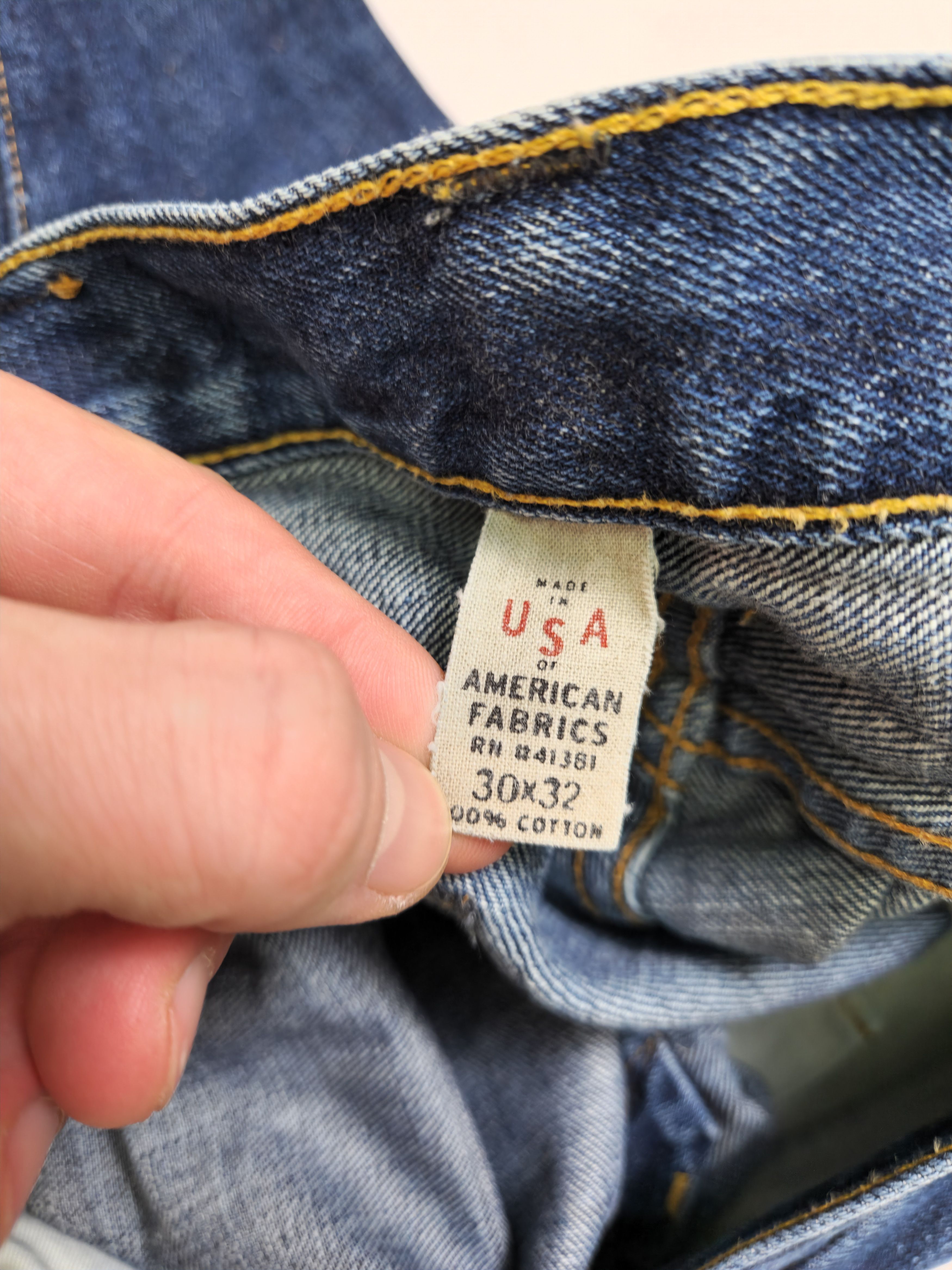 RRL Ralph Lauren RRL denim jeans low straight double RL 30 Size US 30 / EU 46 - 10 Thumbnail
