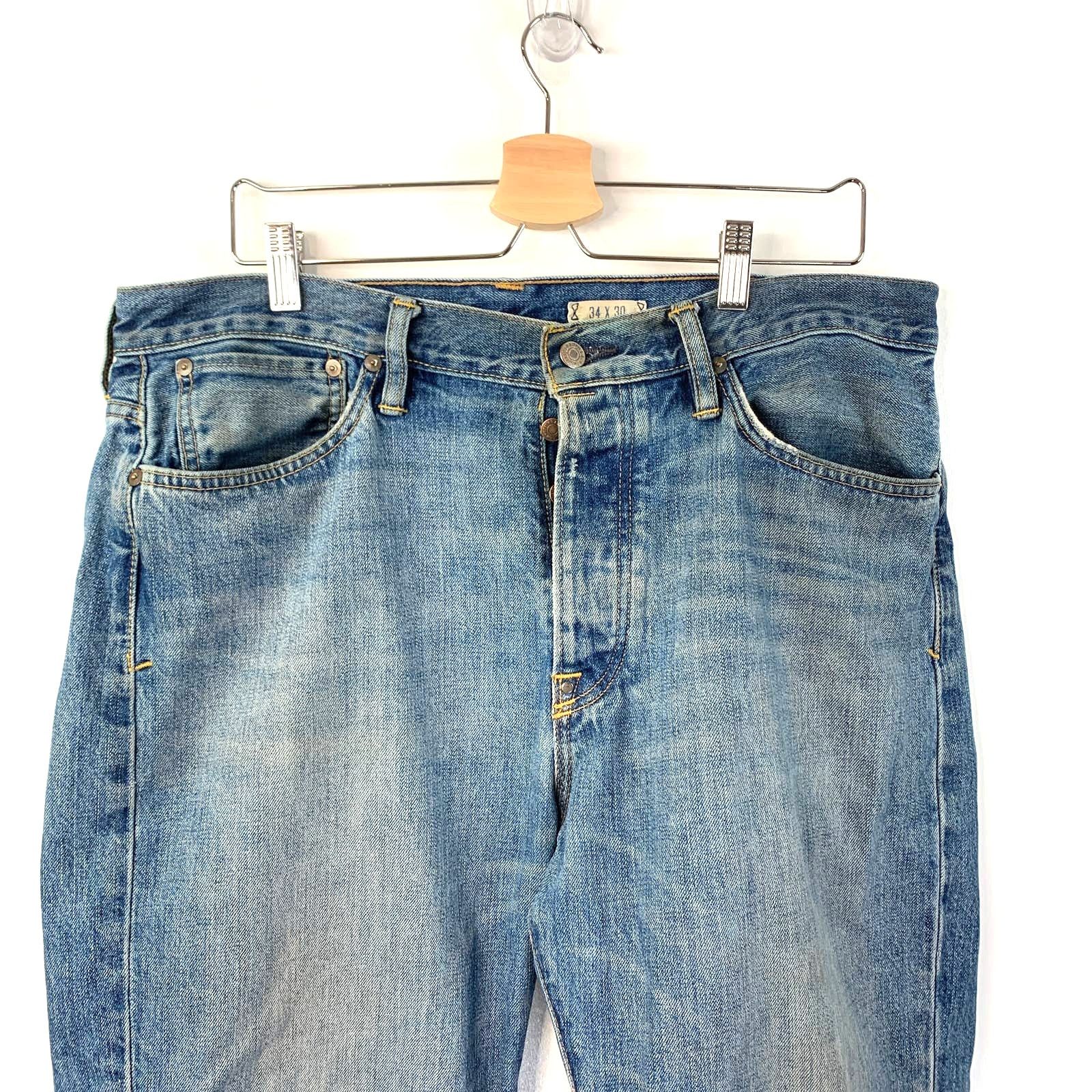 Polo Ralph Lauren × Vintage Polo Ralph Lauren Jeans Vintage Straight Leg Denim Size US 34 / EU 50 - 3 Thumbnail