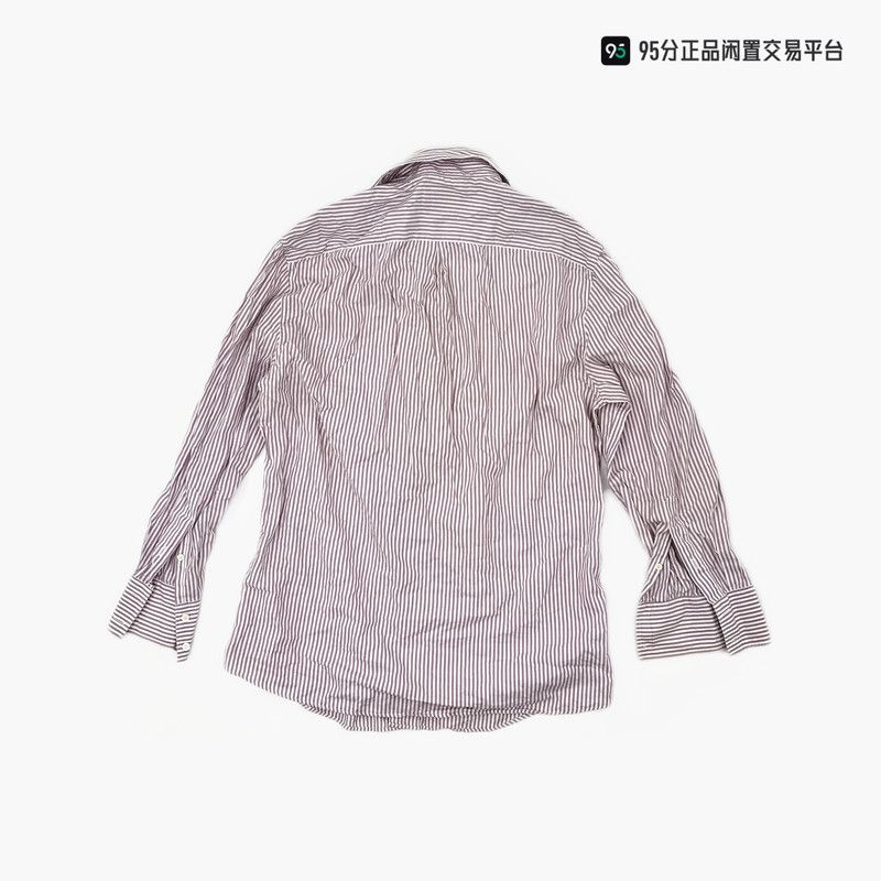 Brunello Cucinelli Brunello Cucinelli FW21 Striped Long-Sleeve Shirt Size US L / EU 52-54 / 3 - 1 Thumbnail