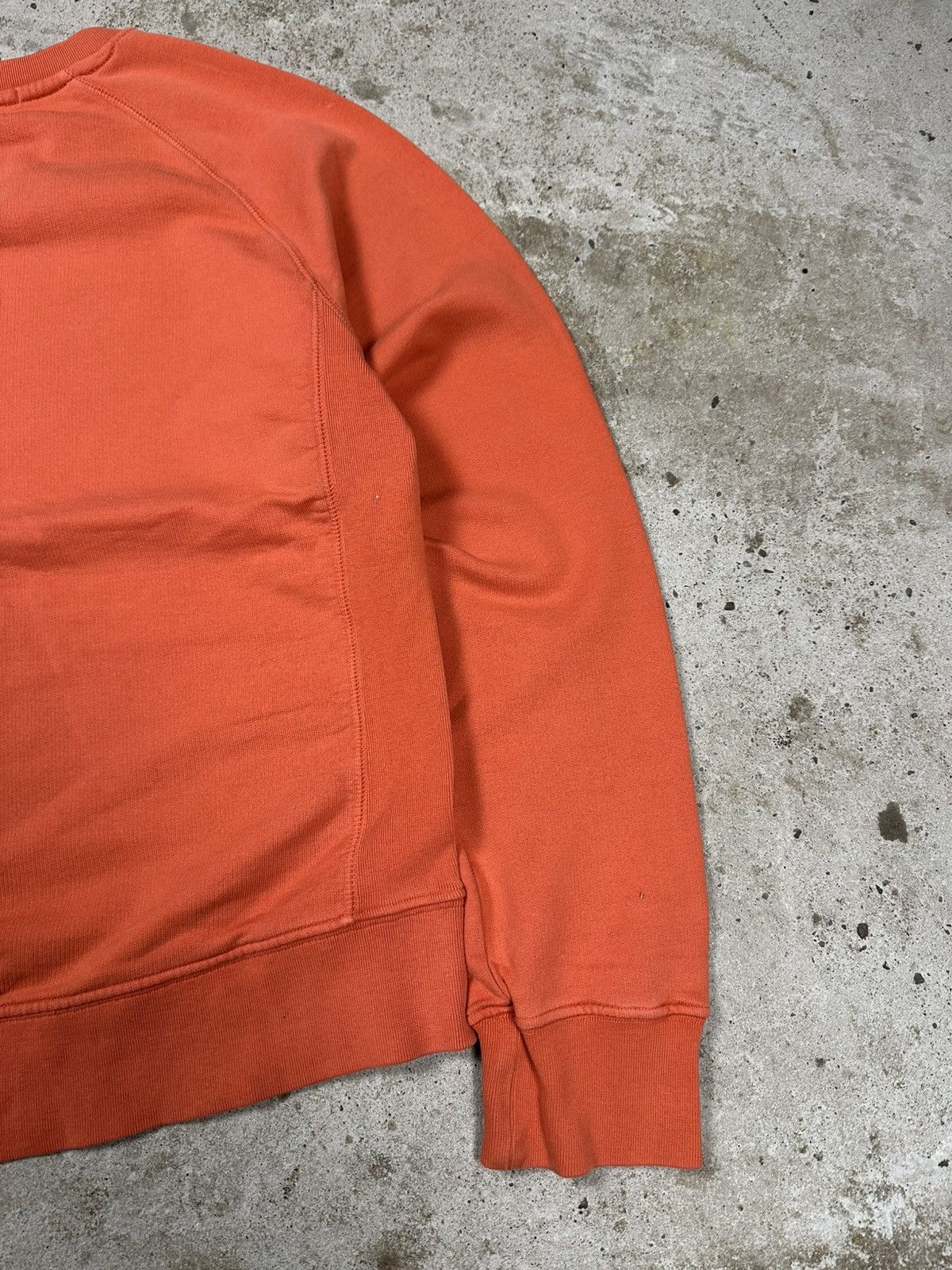 Japanese Brand × Vintage Vintage 90s PlayLife Orange Blank Crewneck Sweatshirt Size US S / EU 44-46 / 1 - 8 Thumbnail