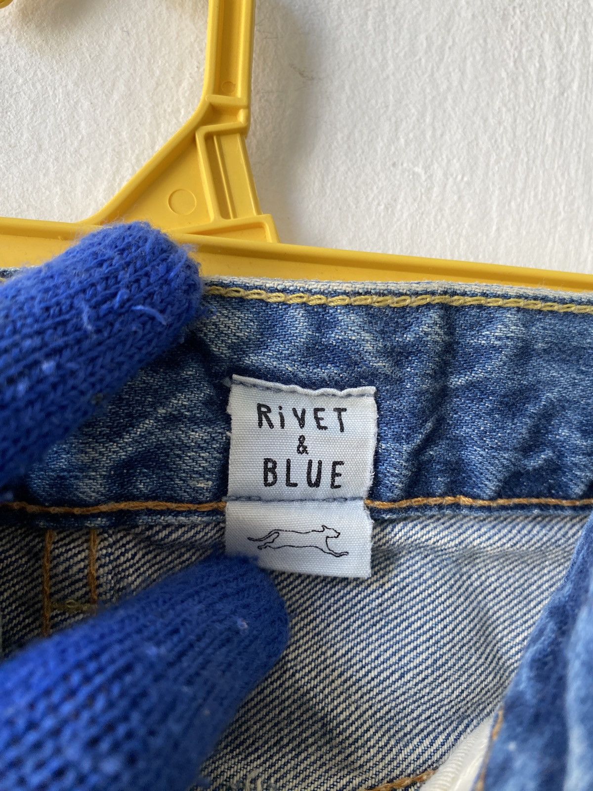 Japanese Brand Japanese Brand Rivet & Blue Flare Distressed Denim Size US 30 / EU 46 - 20 Thumbnail