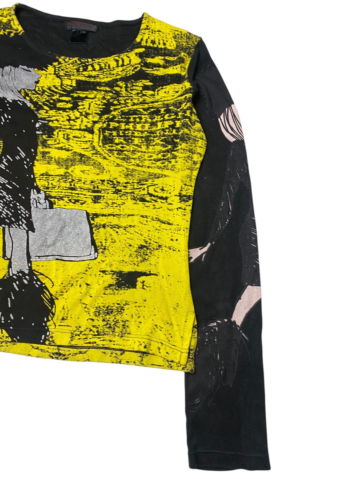 Hysteric Glamour 2000's Custo Barcelona Bohemian Modern Girl Longsleeve Size US S / EU 44-46 / 1 - 4 Thumbnail
