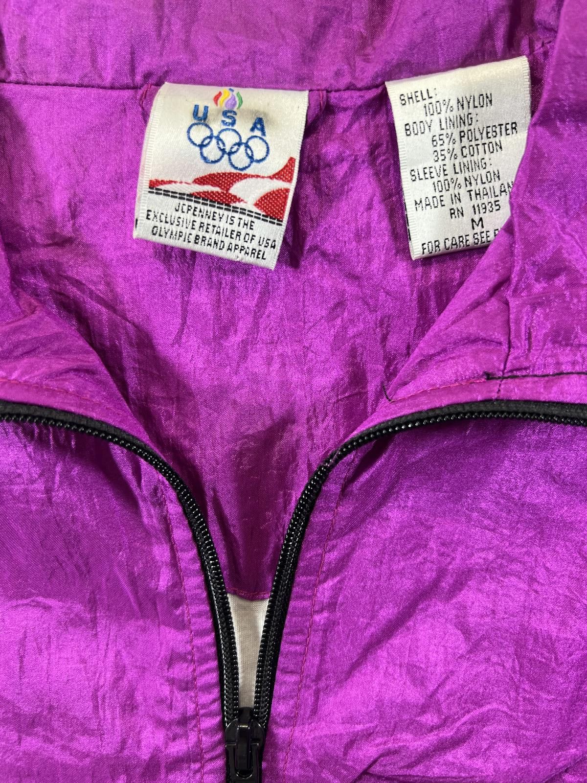 Other Vintage USA Olympic Nylon Windbreaker Jacket M Size US M / EU 48-50 / 2 - 2 Thumbnail