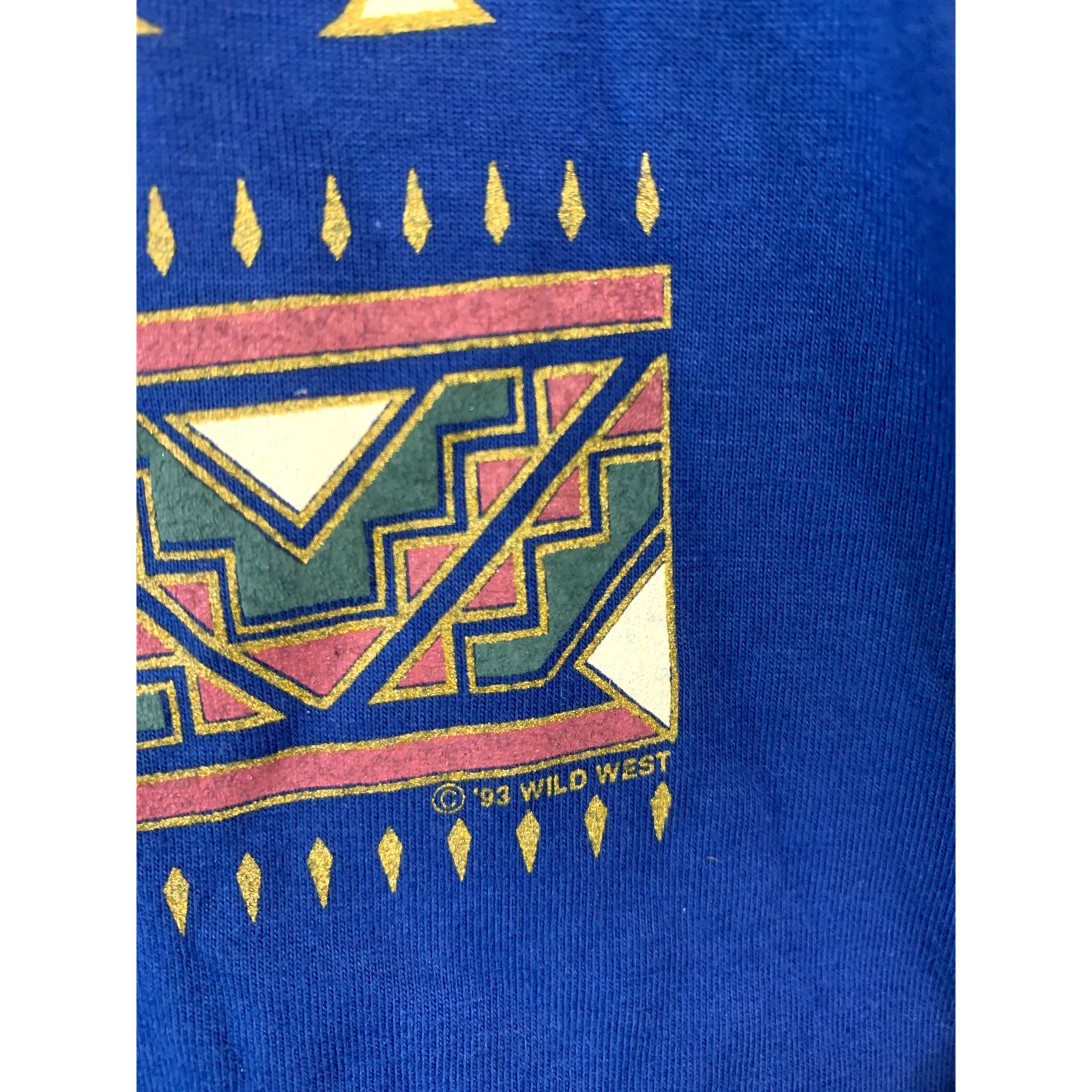 Jerzees Vintage Arizona Tribal Shirt AZ Art Graphic Tee 1993 L Size US L / EU 52-54 / 3 - 5 Thumbnail