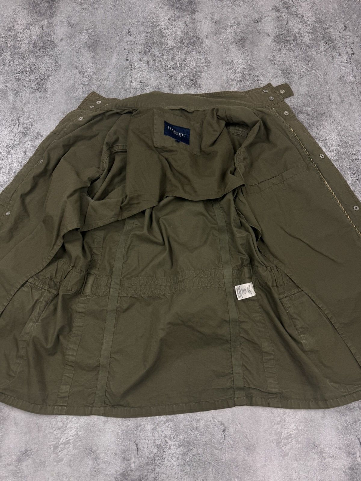 Hackett Hackett London Men Field Jacket Khaki Size S Size US S / EU 44-46 / 1 - 5 Thumbnail