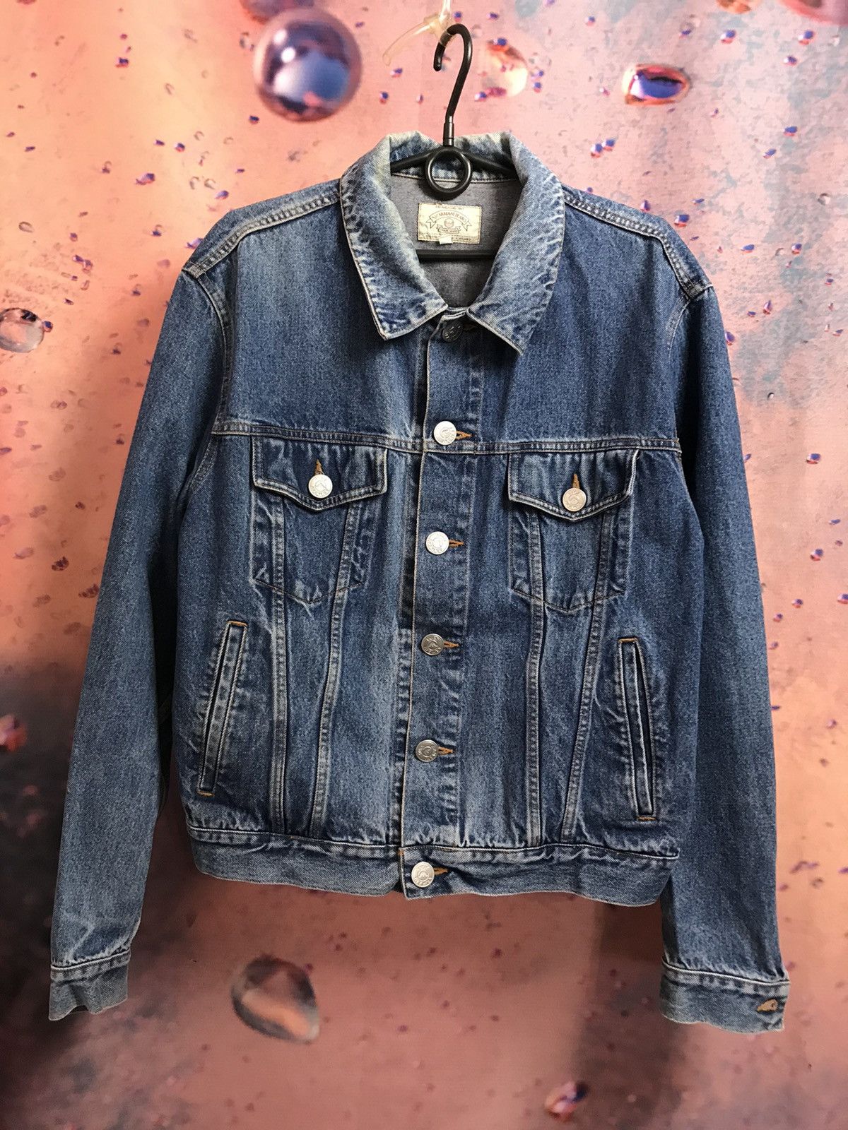 Armani Armani Jeans vintage denim jacket Grailed