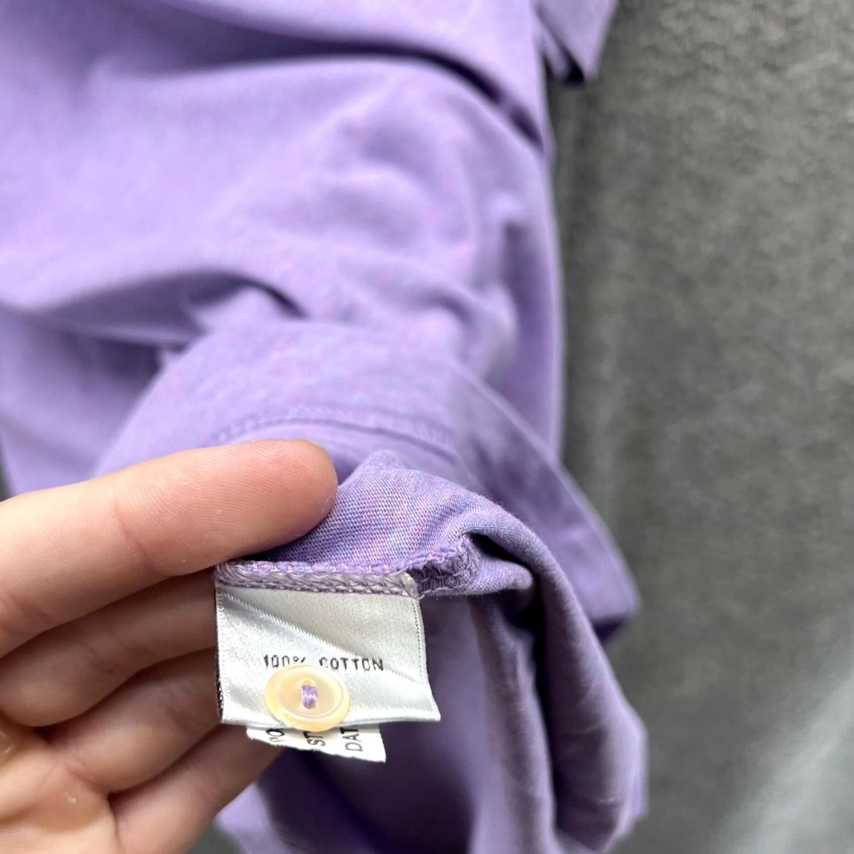 Peter Millar VINTAGE? No. (But follow rules) Peter Millar Polo Shirt Men Medium Purple Solid Short Sleeve Classic Preppy Dress Casual Business Size US M / EU 48-50 / 2 - 5 Thumbnail