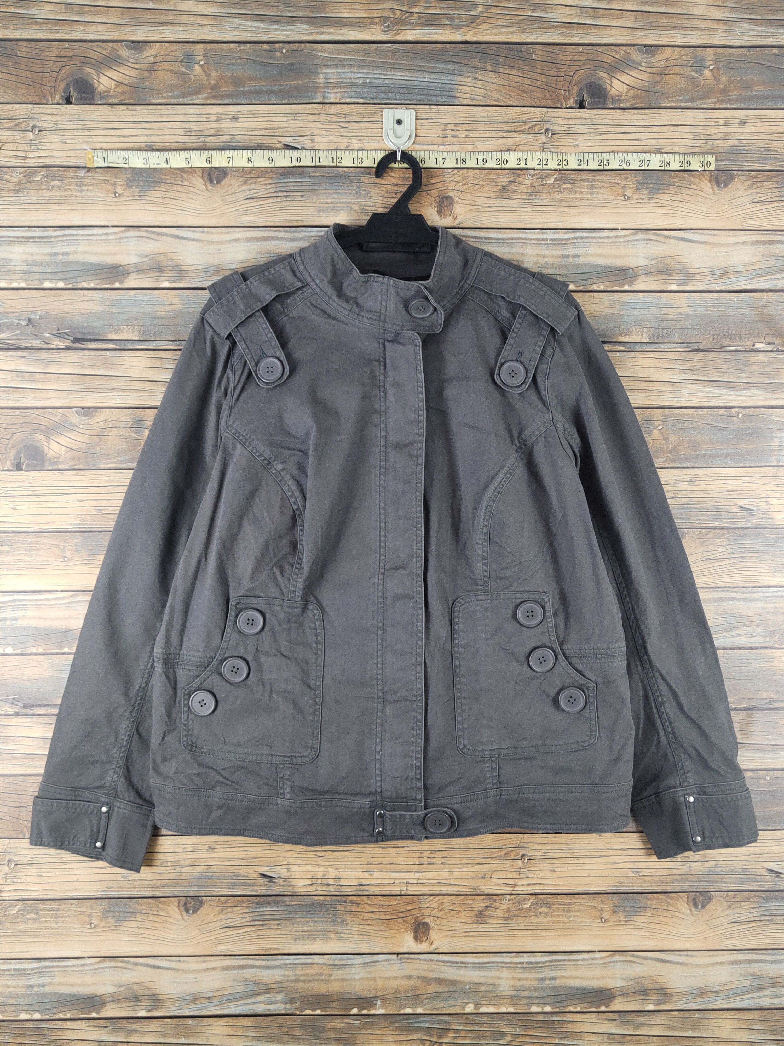 Japanese Brand DL Torrid Dark Gray Jackets #2686 Size US L / EU 52-54 / 3 - 1 Thumbnail