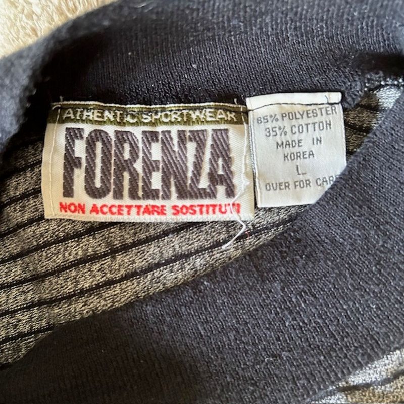 Other FORÈNZA Crest Striped Long Sleeve Shirt Size Large 1990s Size US L / EU 52-54 / 3 - 6 Thumbnail