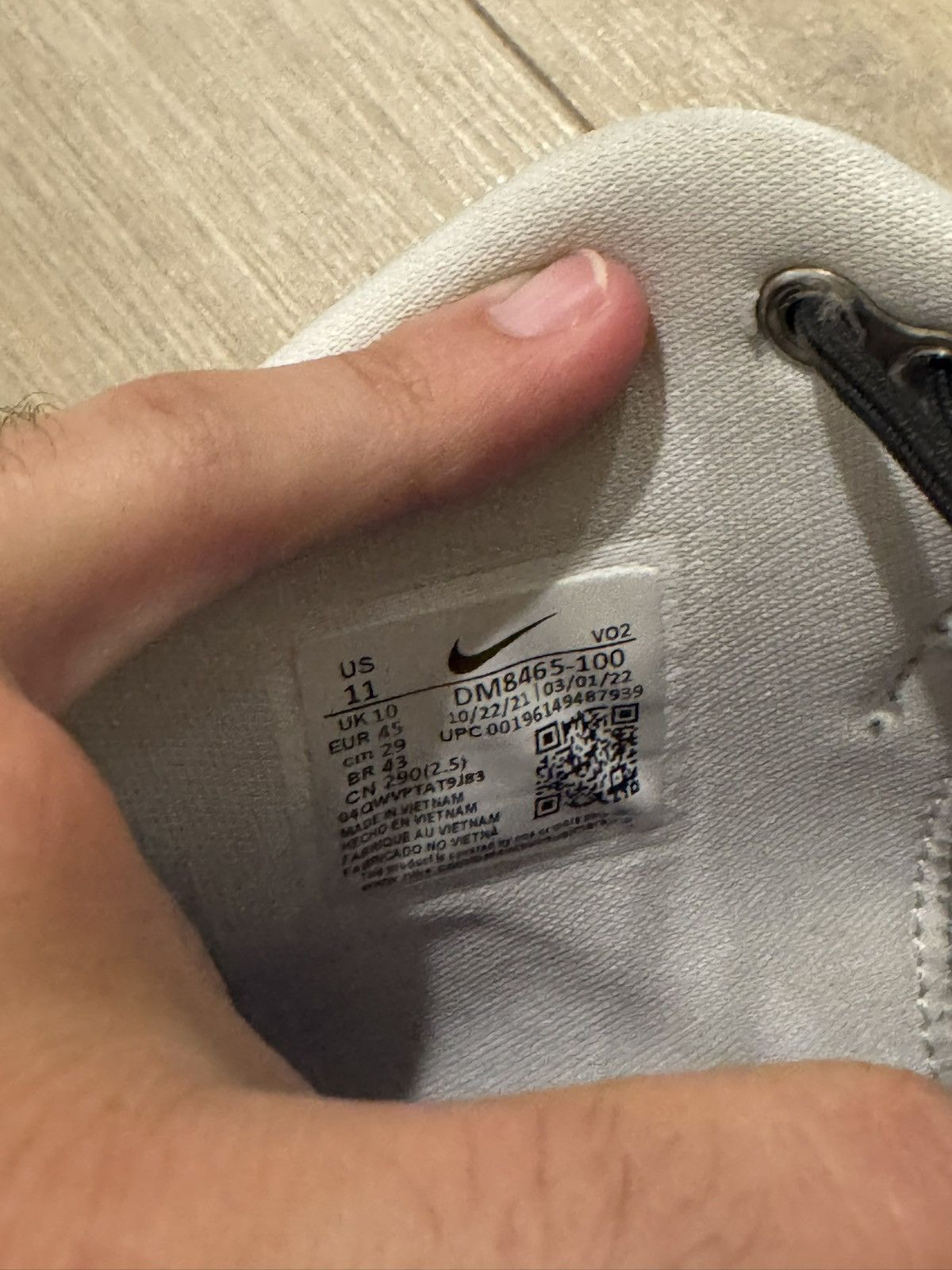 Ambush Design × Nike Nike Air Adjust Force AMBUSH White/Black Size US 11 / EU 44 - 7 Thumbnail