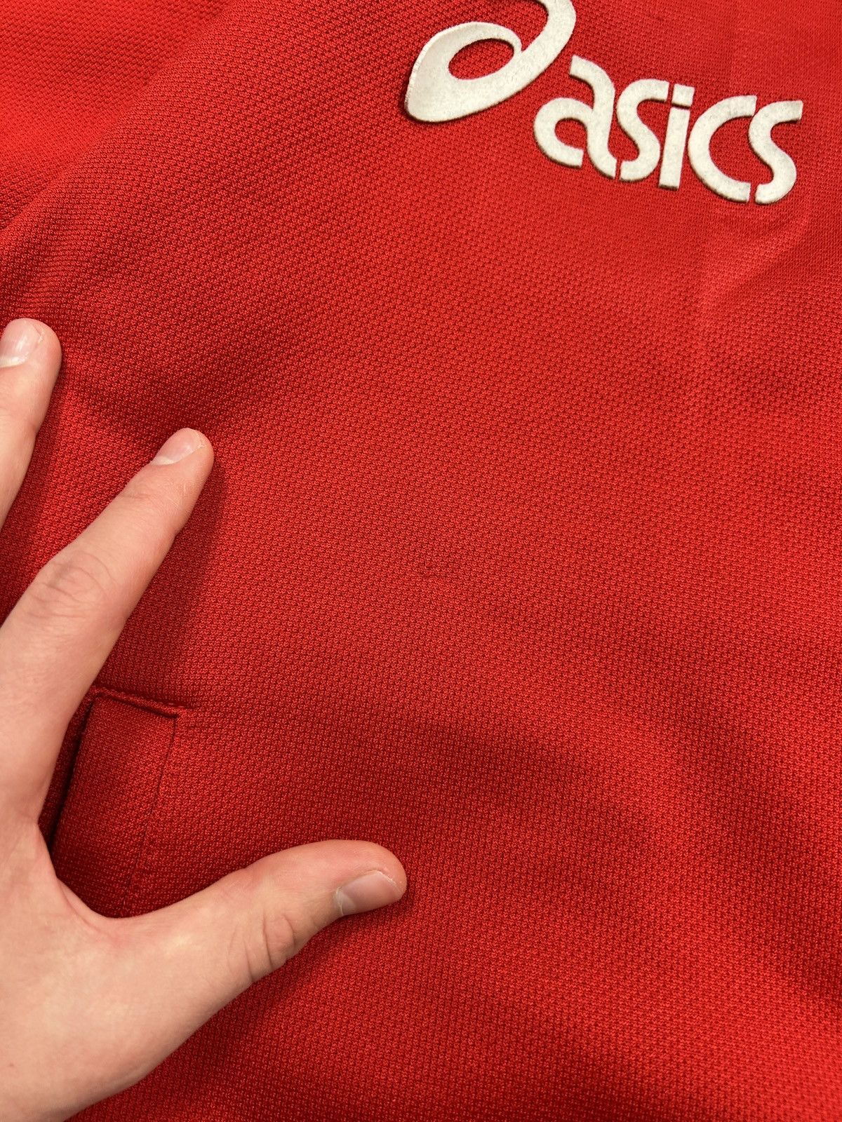 Asics × Japanese Brand × Vintage 🔥RARE VINTAGE ASICS MADE IN JAPAN RED BAGGY TRACK SUIT 80s🔥 Size US L / EU 52-54 / 3 - 10 Thumbnail