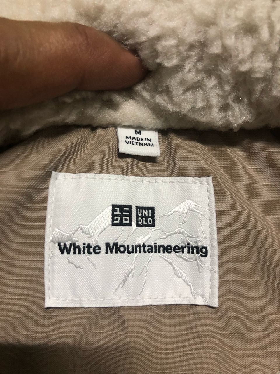 Uniqlo × White Mountaineering UNIQLO WHITE MOUNTAINEERING DEEP PILE FLEECE HALF BUTTON Size US M / EU 48-50 / 2 - 10 Thumbnail
