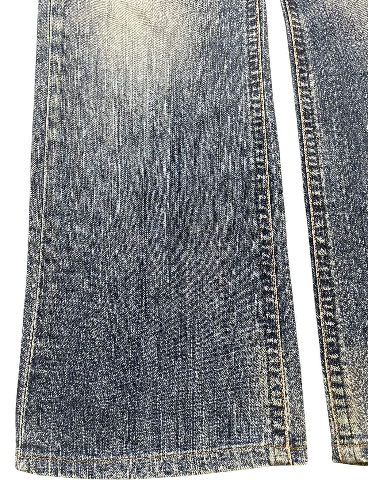 Edwin Vintage Edwin Blue Trip Faded Wash Distress Loose Jeans Size US 36 / EU 52 - 7 Thumbnail