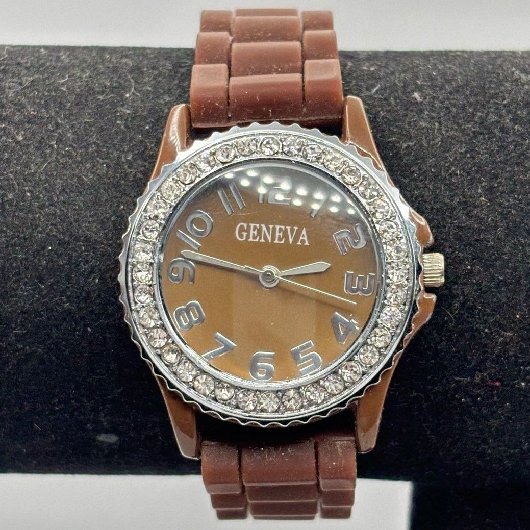 Other Brown Crystal Watch Size ONE SIZE - 1 Thumbnail