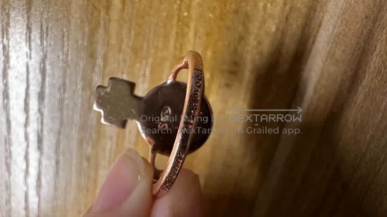 Vivienne Westwood Vivienne Westwood size S Industrial style logo ring Size ONE SIZE - 2 Thumbnail