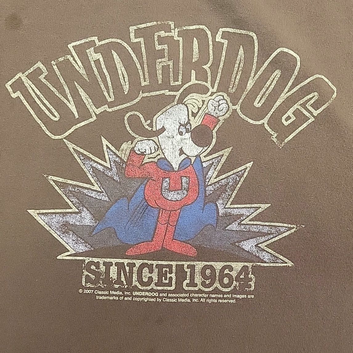 American Apparel VINTAGE Underdog Shirt Mens XL Brown American Apparel Since 1964 Retro Cartoon TV Y2K Size US XL / EU 56 / 4 - 2 Thumbnail