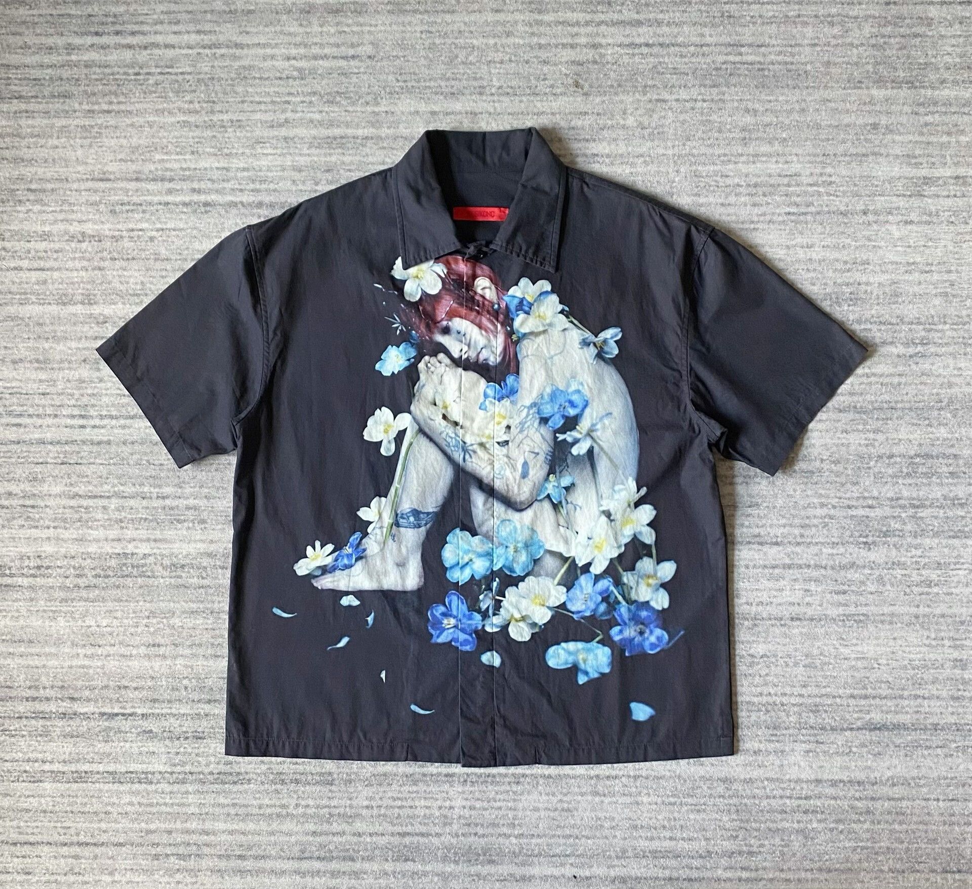 Kusikohc floral graphic short sleeve shirt for women Size M / US 6-8 / IT 42-44 - 1 Thumbnail