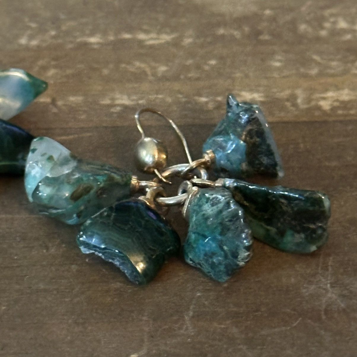 Other Moss agate chip cluster dangle earrings Size ONE SIZE - 3 Thumbnail