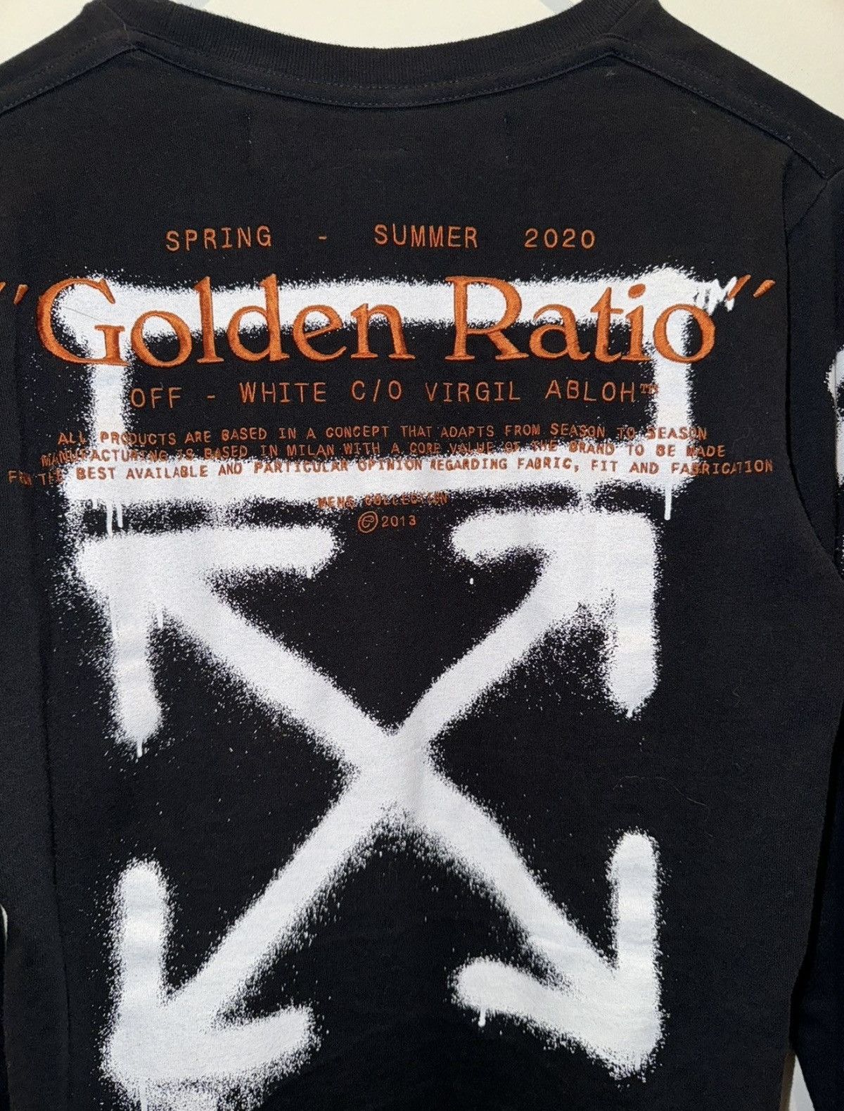 Off-White Off White Golden Ratio Long Sleeve Size US XS / EU 42 / 0 - 3 Thumbnail
