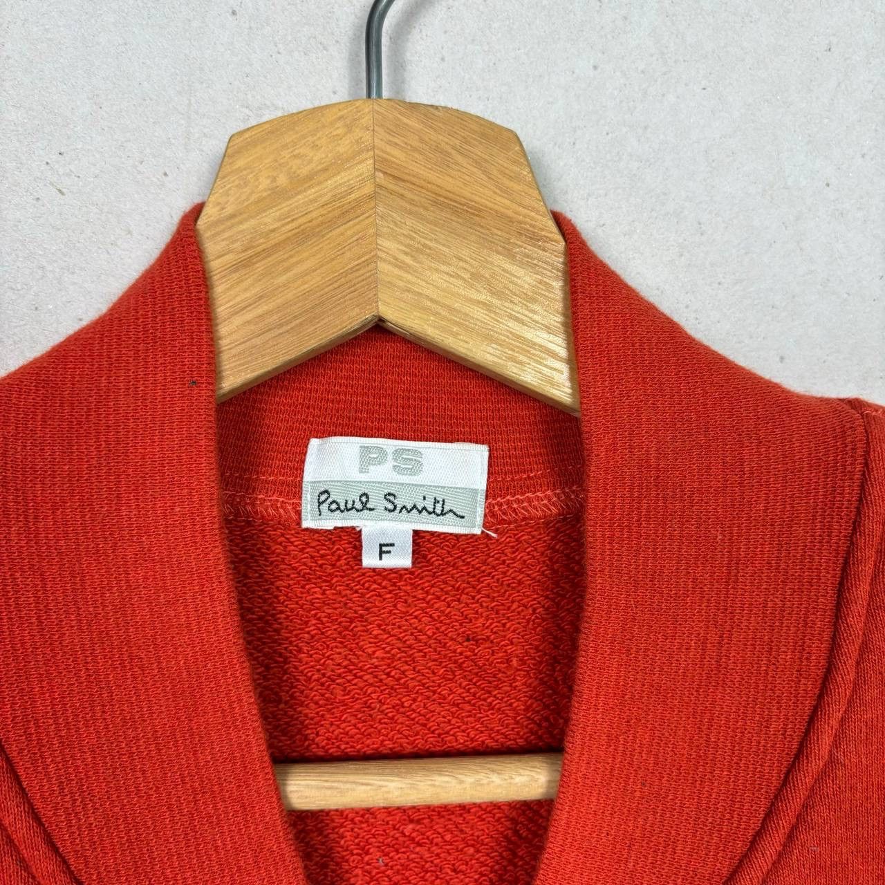 Paul Smith Vintage PS Paul Smith Orange Bomber Sweatshirt Jacket Size F Size US L / EU 52-54 / 3 - 3 Thumbnail