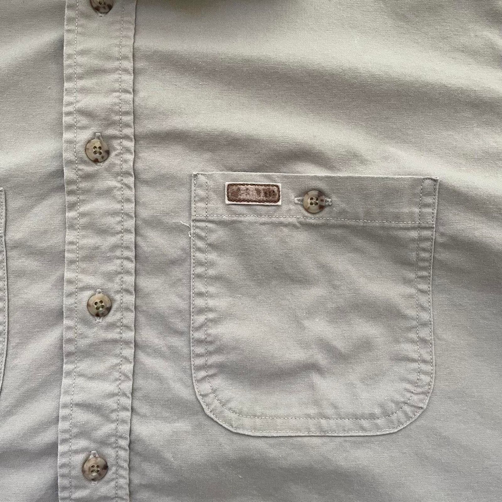 Carhartt Carhartt Tan Work Shirt Size US XL / EU 56 / 4 - 3 Thumbnail