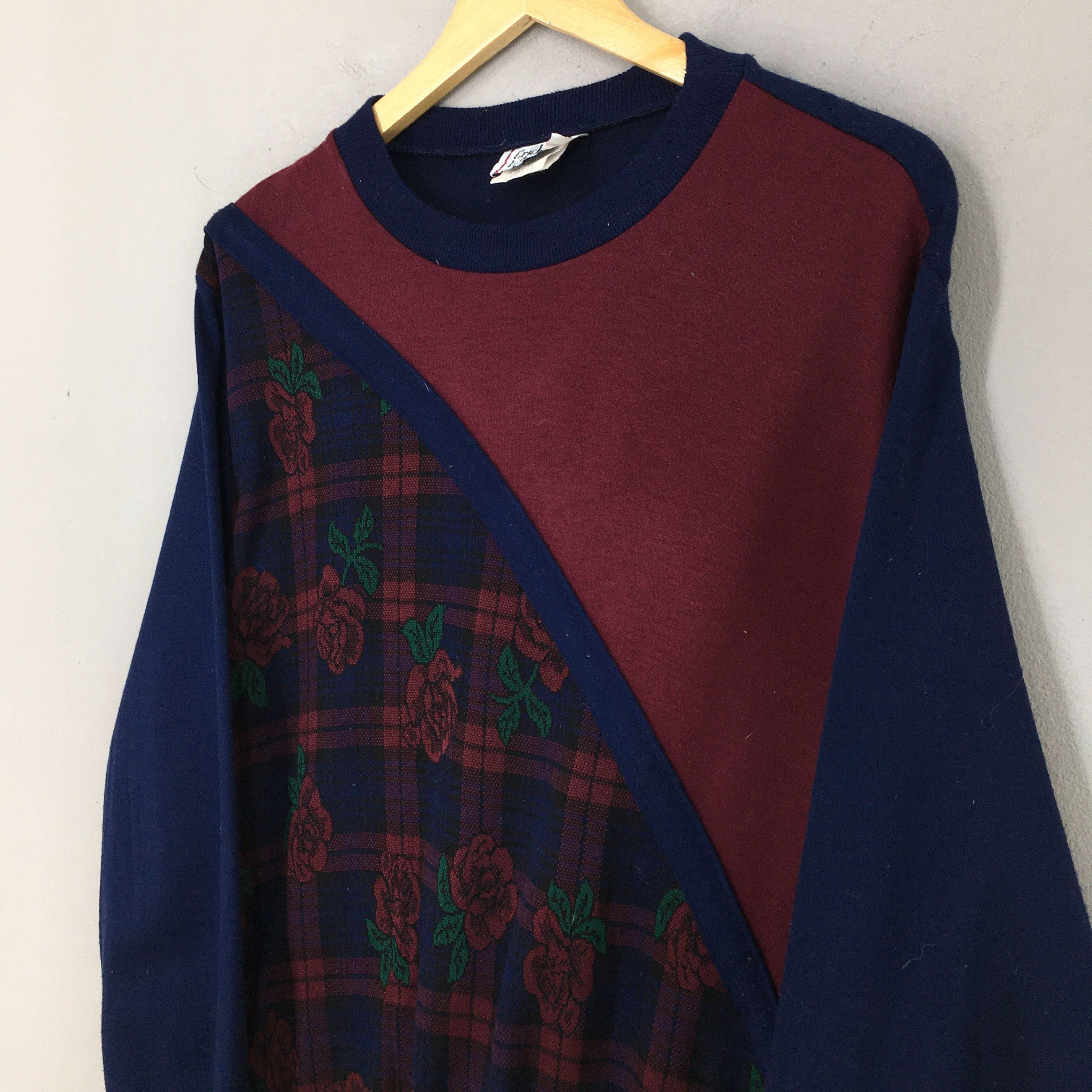 Vintage Vintage Cricket Lane Pop Art Floral Women Crewneck Medium Size US M / EU 48-50 / 2 - 3 Thumbnail