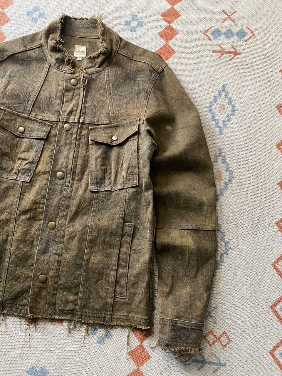 14th Addiction × If Six Was Nine × Kazuyuki Kumagai Attachment Albe Archives Japan Reconstruct Trucker Jacket Size US M / EU 48-50 / 2 - 2 Thumbnail