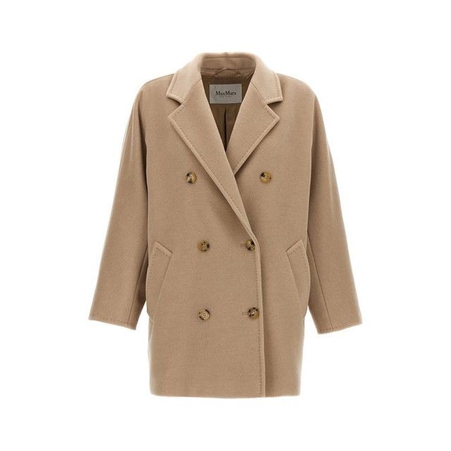 Max Mara MAX MARA Rebus Beige Wool/Cashmere Coat New & Authentic (Wom Size M / US 6-8 / IT 42-44 - 1 Thumbnail