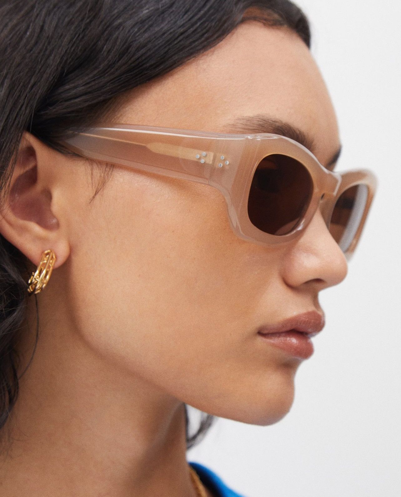 Temo Barro Acetate Tobacco Lens