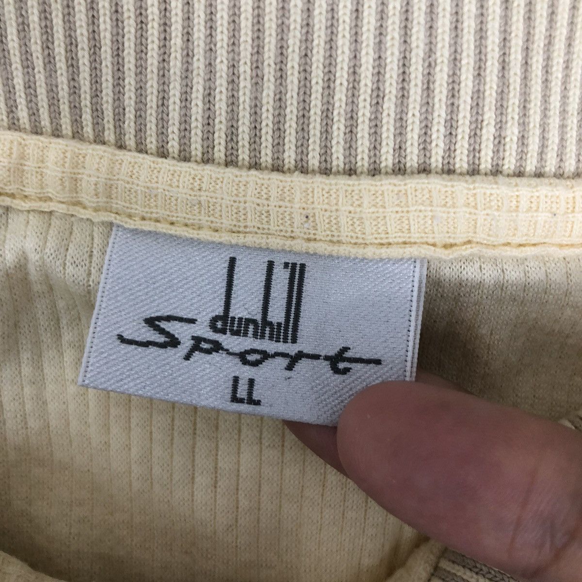 Alfred Dunhill × Vintage Vintage DUNHILL SPORT Polos Tee Pocket Logo Size US XL / EU 56 / 4 - 5 Thumbnail