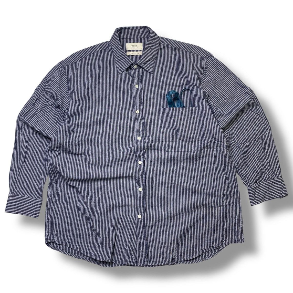 Designer 🖤Need gone delete today Lafudge oversize button shirt Size US L / EU 52-54 / 3 - 1 Thumbnail
