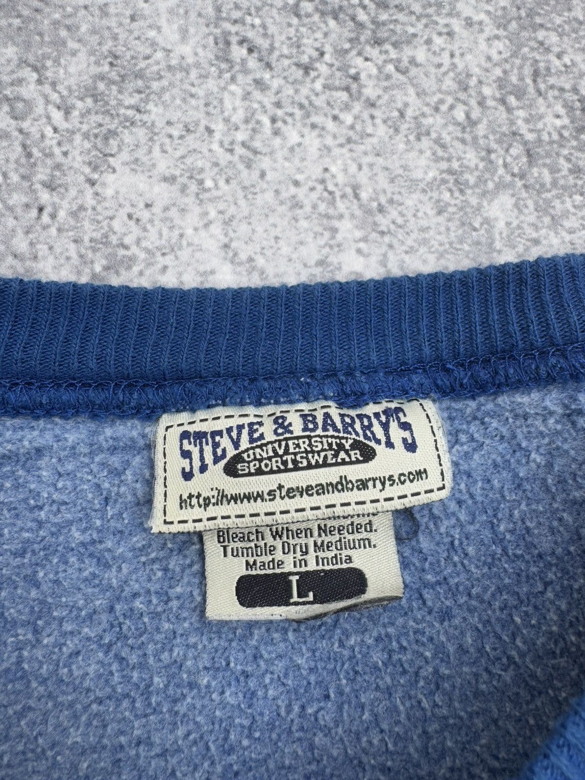 Steve And Barrys × Vintage Steve&Barrys & Detroit Men’s Vintage Sweatshirt Size US L / EU 52-54 / 3 - 6 Thumbnail