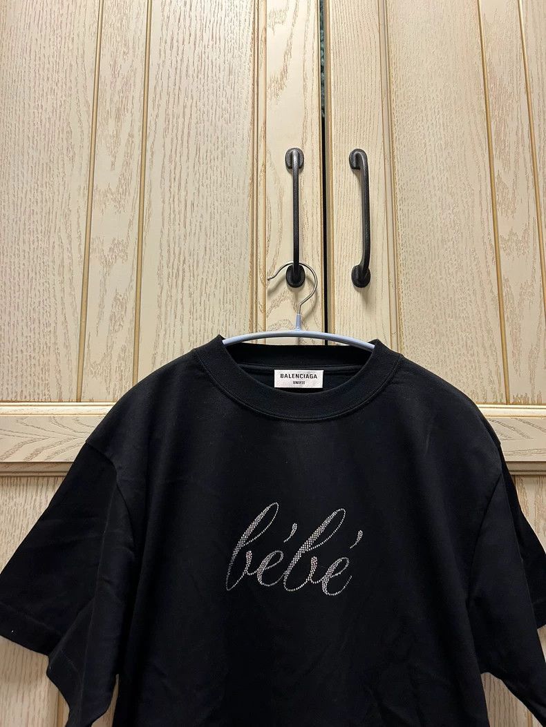 Balenciaga Balenciaga Black Short Sleeve T Size US L / EU 52-54 / 3 - 2 Thumbnail