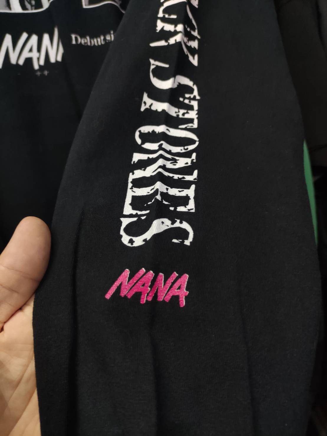 Anime Nana Anime Black Stone Blast! Debut Single Promo L/S T-Shirt Size US XL / EU 56 / 4 - 7 Thumbnail