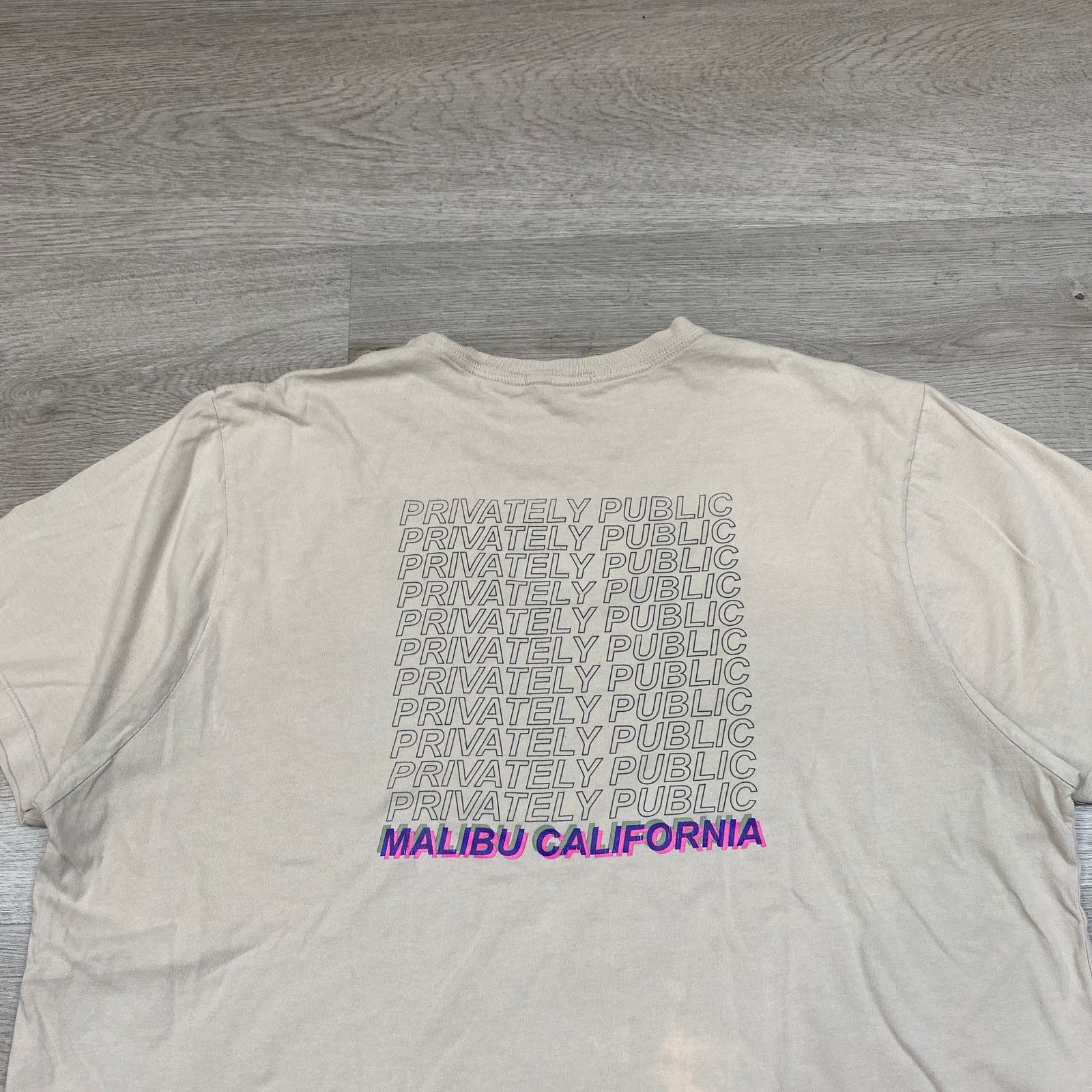 Other Jones Builders Wrkwr Privately Public Malibu T Shirt Mens XL Size US XL / EU 56 / 4 - 4 Thumbnail