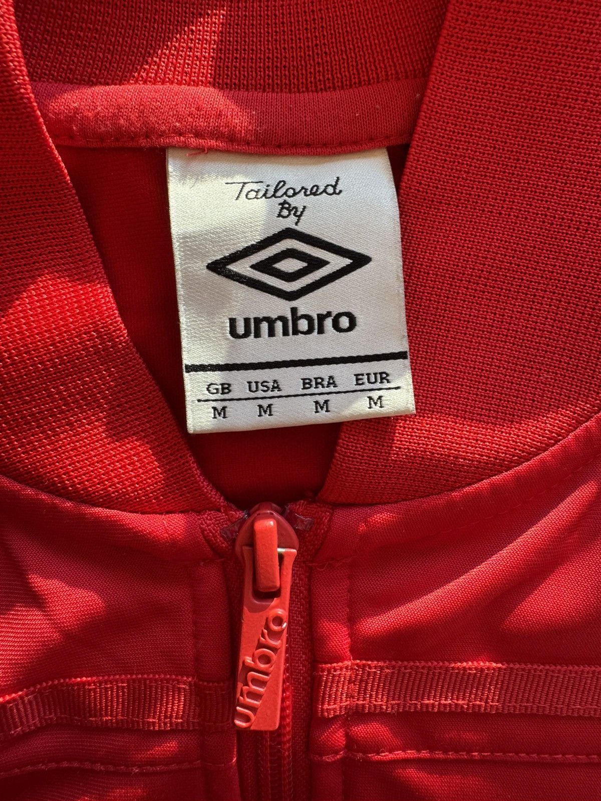 Umbro UMBRO SPORT CLASSIC ZIP UP SWEATSHIRT Size US M / EU 48-50 / 2 - 3 Thumbnail